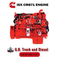 Cummins ISX CM 871  Fully Rebuilt Engine