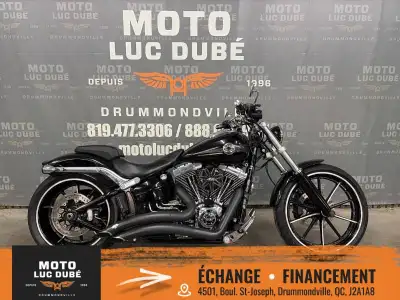 2015 Harley-Davidson FXSB Softail Breakout Harley-Davidson FXSB Softail Breakout 2015 46 655 KM MOTO...