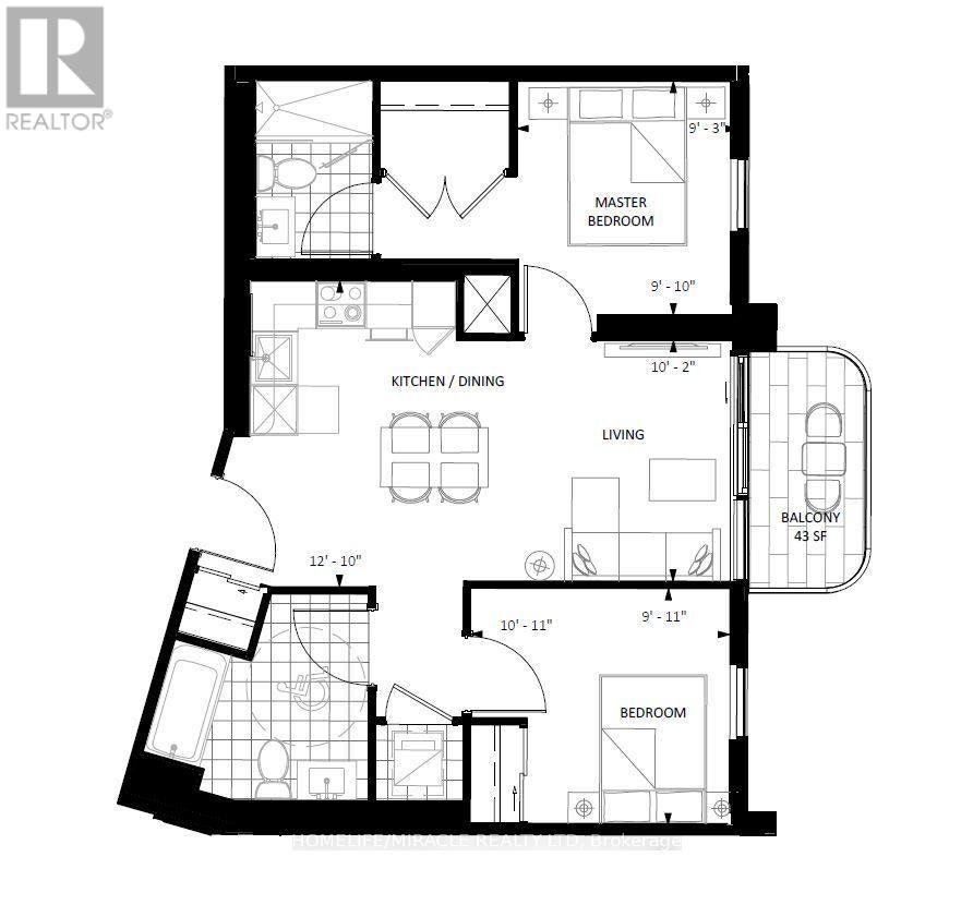 2309 - 1185 DUPONT STREET Toronto (Dovercourt-Wallace Emerson-Ju 2