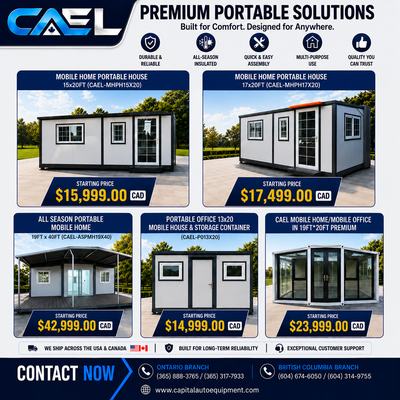 Looking for a modern, affordable, and portable space solution? CAEL offers premium-quality Mobile Ho...