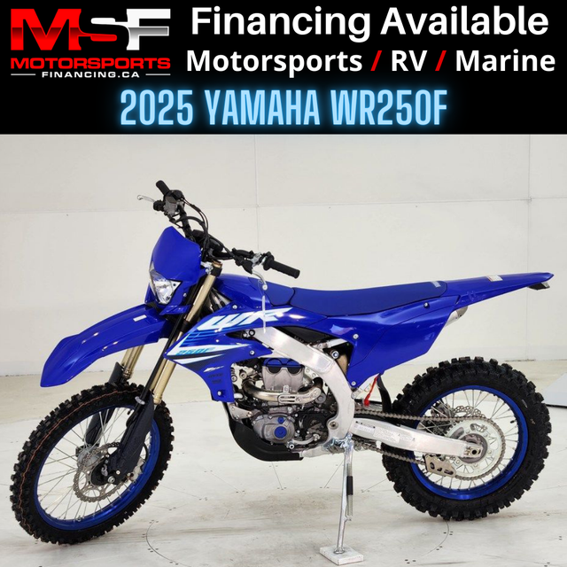 2025 YAMAHA WR250F (FINANCING AVAILABLE) in Dirt Bikes & Motocross in Strathcona County - Image 2