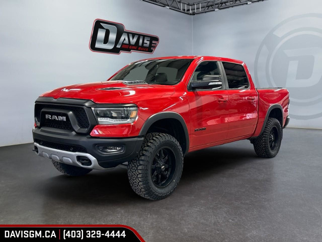 2019 RAM 1500 Rebel 5.7L HEMI 8CYL | HEATED FRONT SEATS | HEA... in Cars & Trucks in Lethbridge