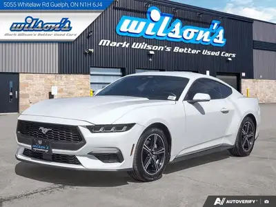 Come see this certified 2024 Ford Mustang EcoBoost Coupe | Auto | Heated Seats | Dual Zone Climate |...