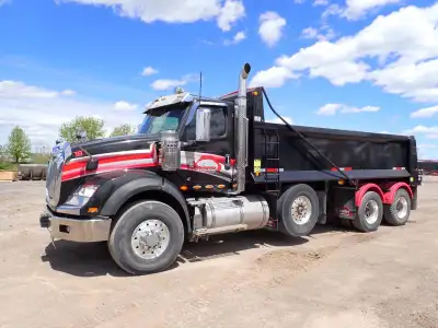 SELLING IN AUCTION- 2022 International HX620 Tri/A Dump Truck SERIAL#: 3HTPCAPT9NN816444 MILEAGE MET...