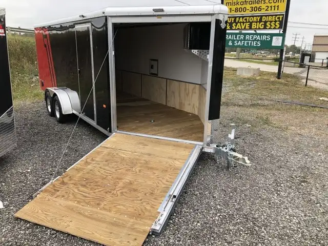 7'x22' Aluminum Snowmobile Trailer in Cargo & Utility Trailers in Oshawa / Durham Region - Image 5