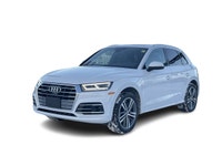 2019 Audi Q5 45 Technik quattro Ibis White S-LINE PACKAGE On-Board Navigation, Panorama Sunroof, Rea... (image 1)