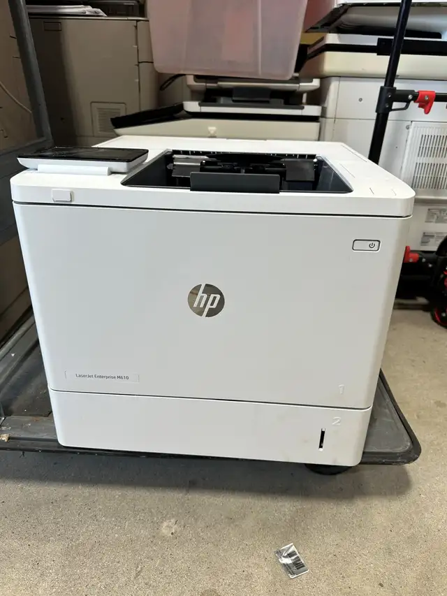 HP Laserjet Enterprise M610 B/W Monochrome Printer in Printers, Scanners & Fax in Mississauga / Peel Region - Image 2