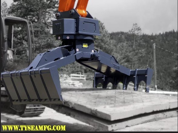 Tysea Mfg’s 60 Inch Mat/Demolition Grapple for 200-350 Excavator in Heavy Equipment in City of Toronto - Image 12