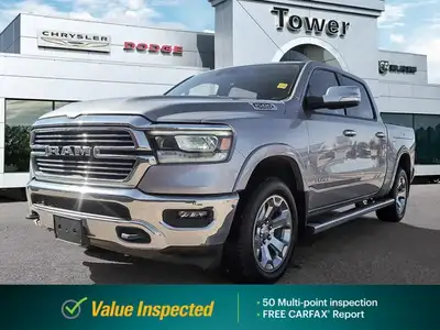 Check out this 2021 Ram 1500 Laramie. Its Automatic transmission and 5.7L Hemi V8 Engine engine will...