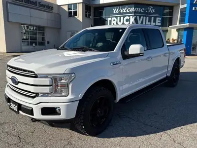 Lariat SuperCrew, Twin Panel Moonroof, Tow Pkg, Navigation, Tailgate Step, 2.7L, Great Service Recor...