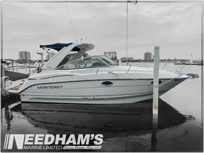 2014 Monterey Boats 280 Sport Yacht 8 cylinders, Gasoline, Cooling System: Raw Water, 202 hours, Num...