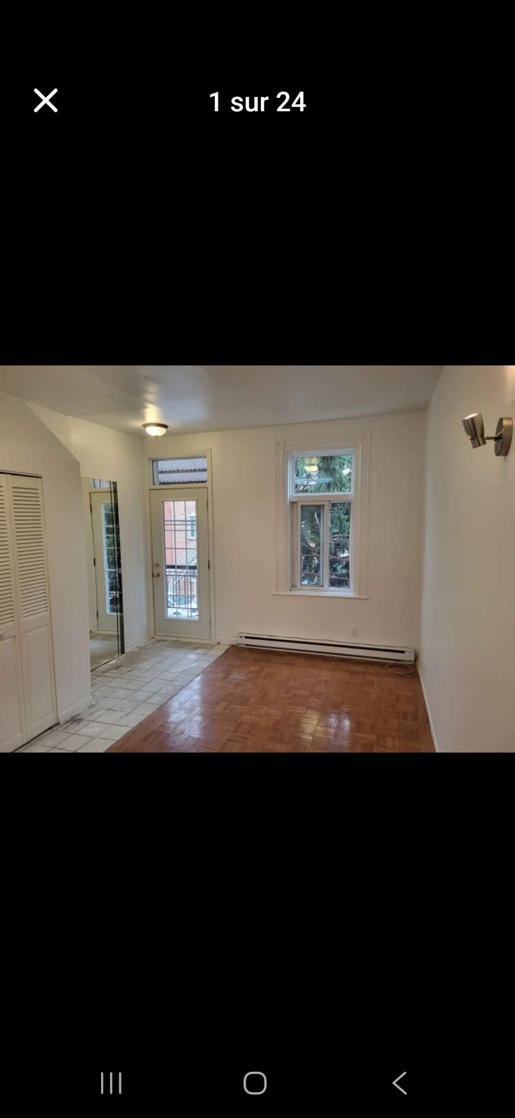 2 1/2 à aire ouvert, haut duplex,Métro De l'Eglise,995$/mois — photo 1