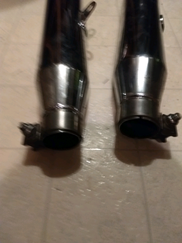 Harley Davidson mufflers exhaust original quiet pipes in Motorcycle Parts & Accessories in City of Montréal - Image 5