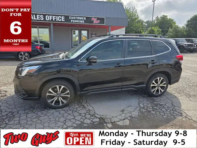 2022 Subaru Forester Limited AWD Panoroof Leather Nav Back Up Ca