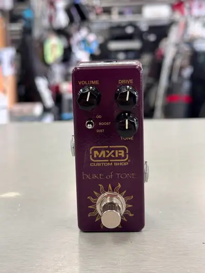 MXR Custom Shop Duke of Tone Overdrive Pedal, View more