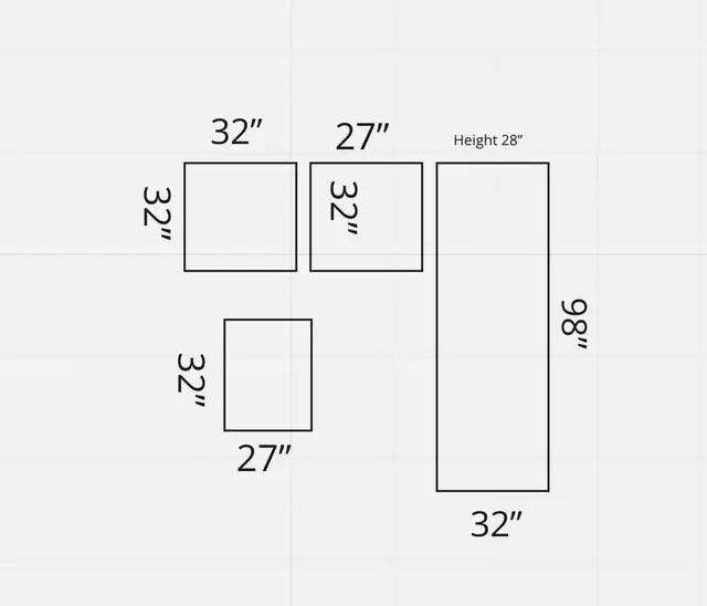 Mid-Century Eq3 REPLAY Modular Sectional 4 Module in Couches & Futons in City of Toronto - Image 9