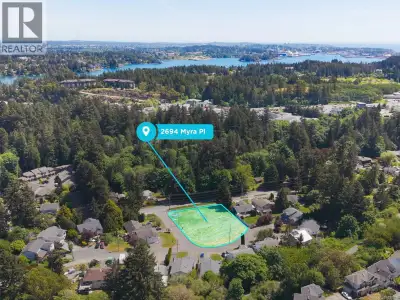 Rare opportunity to acquire a level ½ acre bare land strata lot at 2694 Myra Place in desirable View...