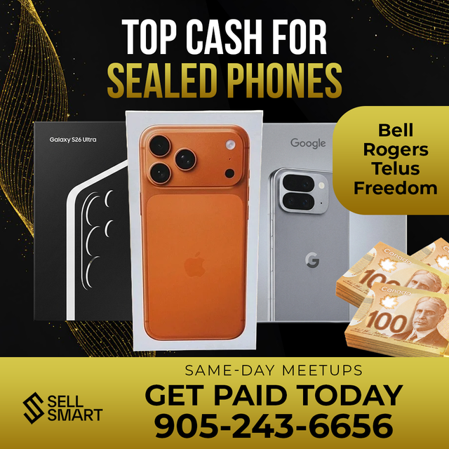 CASH FOR PHONES, IPHONES  - NEW/USED/CRACKED/ SELL IPHONE NOW! in Cell Phones in Markham / York Region - Image 3