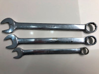Snap On Metric Wrenches 13mm, 17mm, 19mm.