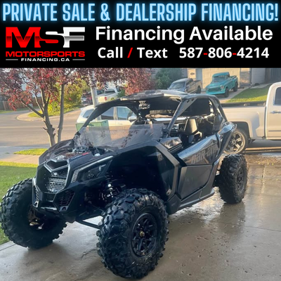 Welcome to Motorsports Financing - Kelowna! 2023 Can am Maverick Engine: 0