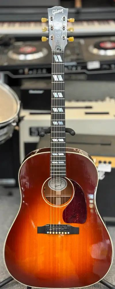 Gibson 2016 J-45 Progressive Acoustic Guitar - Autumnburst, View more
