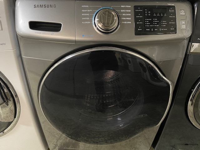 Laveuse sécheuse frontale stainless Samsung ( remis a neuf ) dans Laveuses et sécheuses  à Ville de Montréal - Image 2