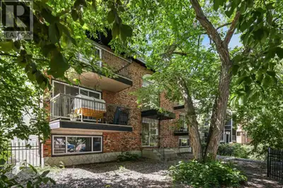 Outstanding corner unit in this quiet building tucked in the heart of Bankview. Located on a tree-li...