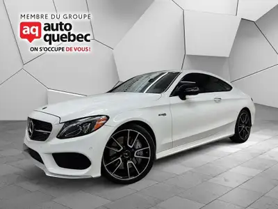 À vendre : Mercedes-Benz C43 AMG Coupé 2017 Seulement 65 181 km ! Moteur 3.0L Biturbo Couleur : Blan...