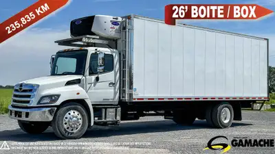 Heavy truck - # STOCK: C-35214 2019 HINO 358 CAMION FOURGON RÉFRIGÉRÉE 2019 HINO 358 REEFER TRUCK En...