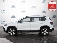 Recent Arrival! White 2025 Volkswagen Taos Trendline AWD 8-Speed Automatic 1.5L I4 Turbocharged DOHC... (image 1)