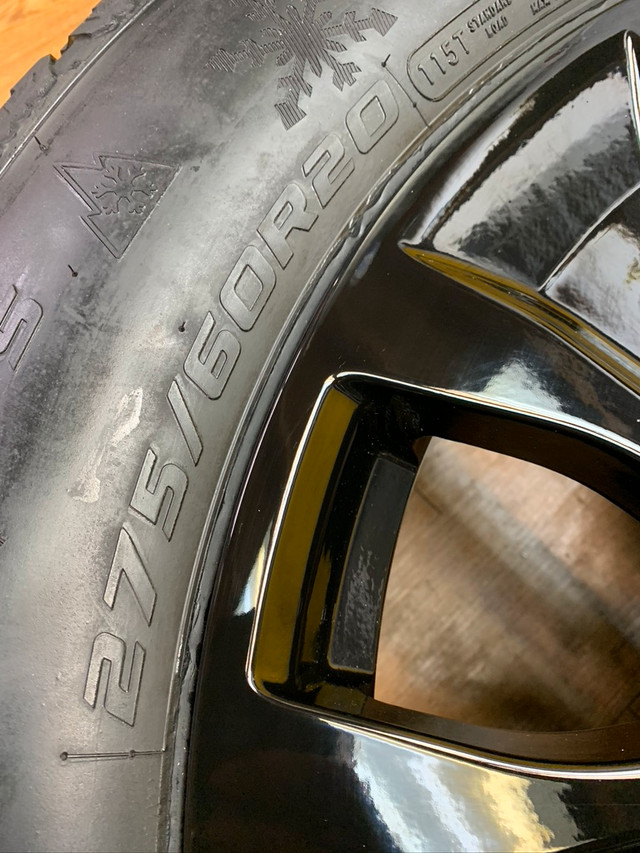275/55/20 Cooper Winter tires on rims - Ford F-150 in Tires & Rims in Saskatoon - Image 3