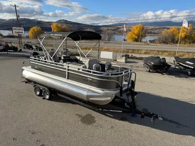 The All New Look 2026 Sun Tracker Fishin’ Barge 20 DLX - Best Pontoon Boat $69,995 -$4,000 [ Super S...