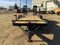 18ft Flatbed Trailer for Sale in Nisku, AB MODEL: CE718-10k SIZE: 80in. X 216in. 2,711 lbs PAYLOAD:... (image 2)