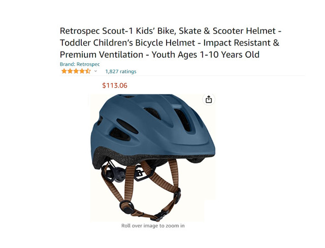 Kids’ Bike Helmet,  Children’s Bicycle, Scooter Helmet (new) in Kids in London - Image 2