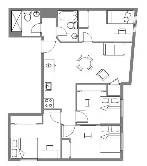 All Inclusive Student Rentals Near Laurier in Long Term Rentals in Kitchener / Waterloo - Image 4