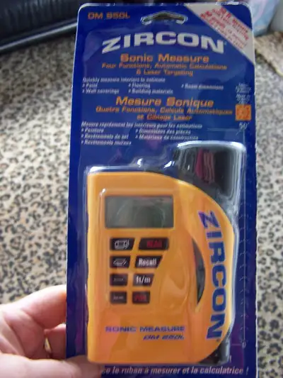 Zircon DM S50L 50 ft. Sonic Measure with laser Targeting, View more