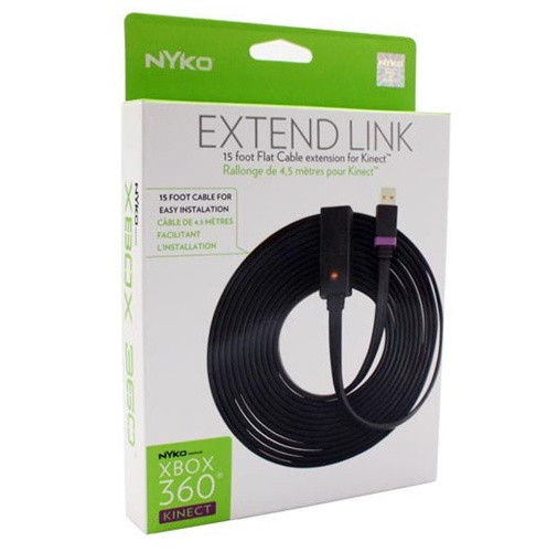EXTEND   LINK  15 FT FLAT CABLE EXTENSION FOR KINECT XBOX in XBOX 360 in City of Toronto