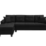 NEW 4 SEATER L SHAPE SECTIONAL CHAISE SOFA LOUNGER in Chairs & Recliners in Edmonton - Image 3