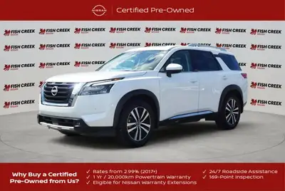 Embark on your next adventure with the 2025 Nissan Pathfinder Platinum, a sophisticated sport utilit...