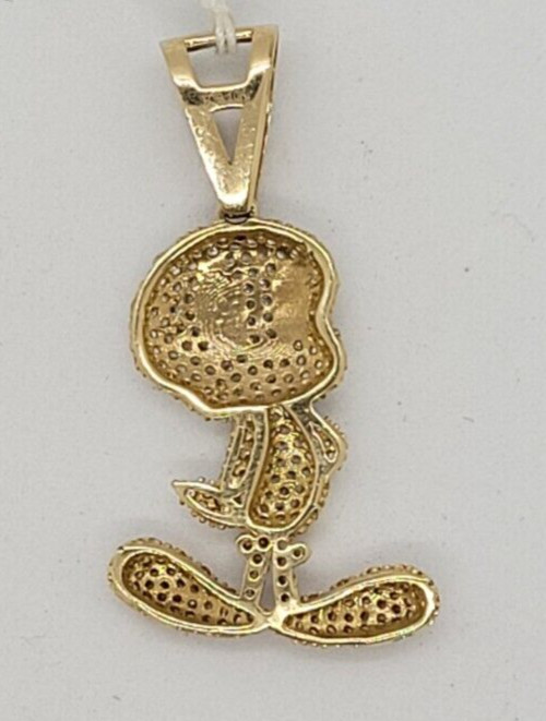 (75481-5) Ladies 10K Yellow Gold Tweety Bird Pendent in Jewellery & Watches in Calgary - Image 2