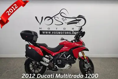 Vos Motors -Financing Available The 2012 Ducati Multistrada 1200 is a versatile 'four-bikes-in-one'...