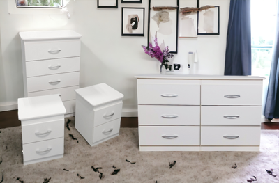 White 6 drawer dresser for sale, View more