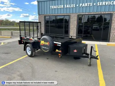 Miska Trailer Factory has a HUGE selection of Canadian Made ATV Trailers in stock 5'x10' Hercules Pa...
