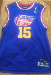 Authentic NBA denver nuggets anthony jersey reebok