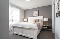 Two-bedroom suite with open floorplan. Includes a large walk-in closet and full ensuite bathroom off... (image 3)