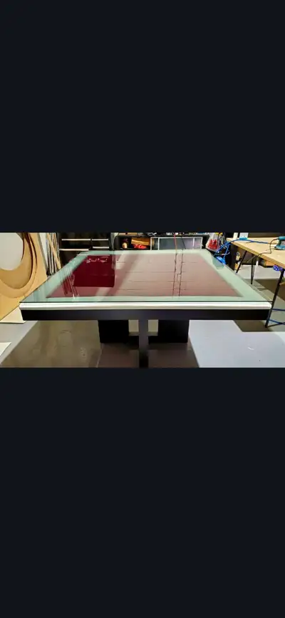 Custom-Made Convertible Dining/Poker Table, View more