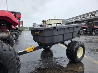 2026 Cub Cadet ATV Dump - 1000lbs This Cub Cadet Poly Swivel Dump Cart is ideal for large size hauli...