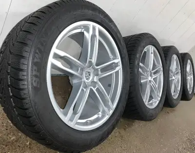 2022 Porsche Macan S / GTS / Turbo 19 inch OEM / Original staggered BBS wheels and winter tires for...