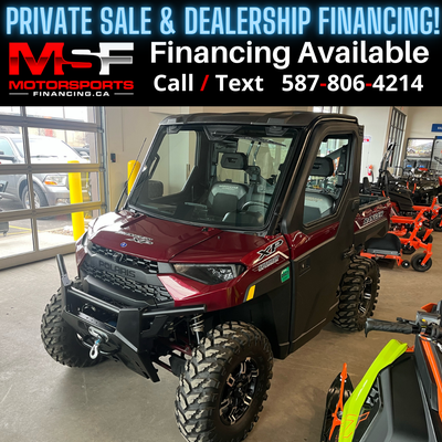 Welcome to Motorsports Financing - Kelowna! Engine: 1000