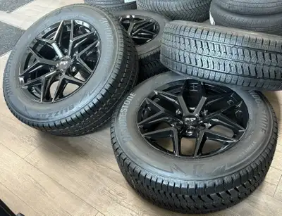 Niche M231 Vice Bridgestone Blizzak LT Winter Wheel & Tire Package SKU#: M231209084-000654 Complete...